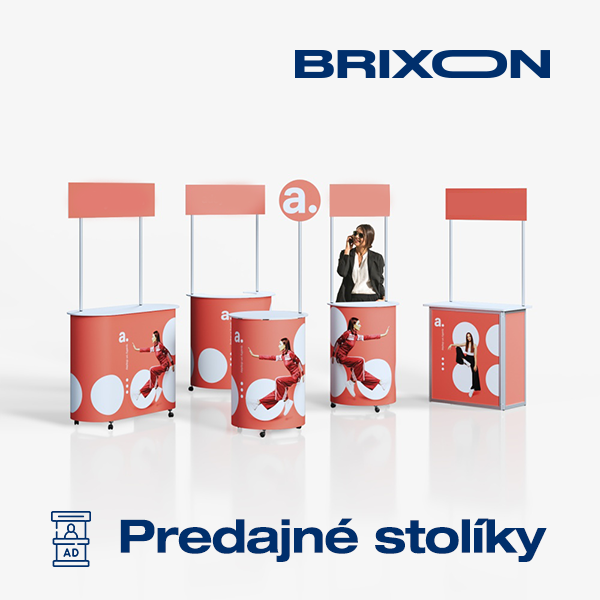 Prezentačné, predajné a degustačné stolíky Brixon